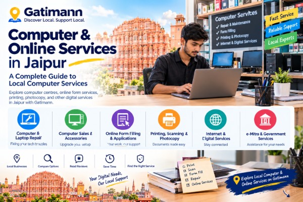 Computer & Online Services in Jaipur: A Complete Guide to Local Computer Services