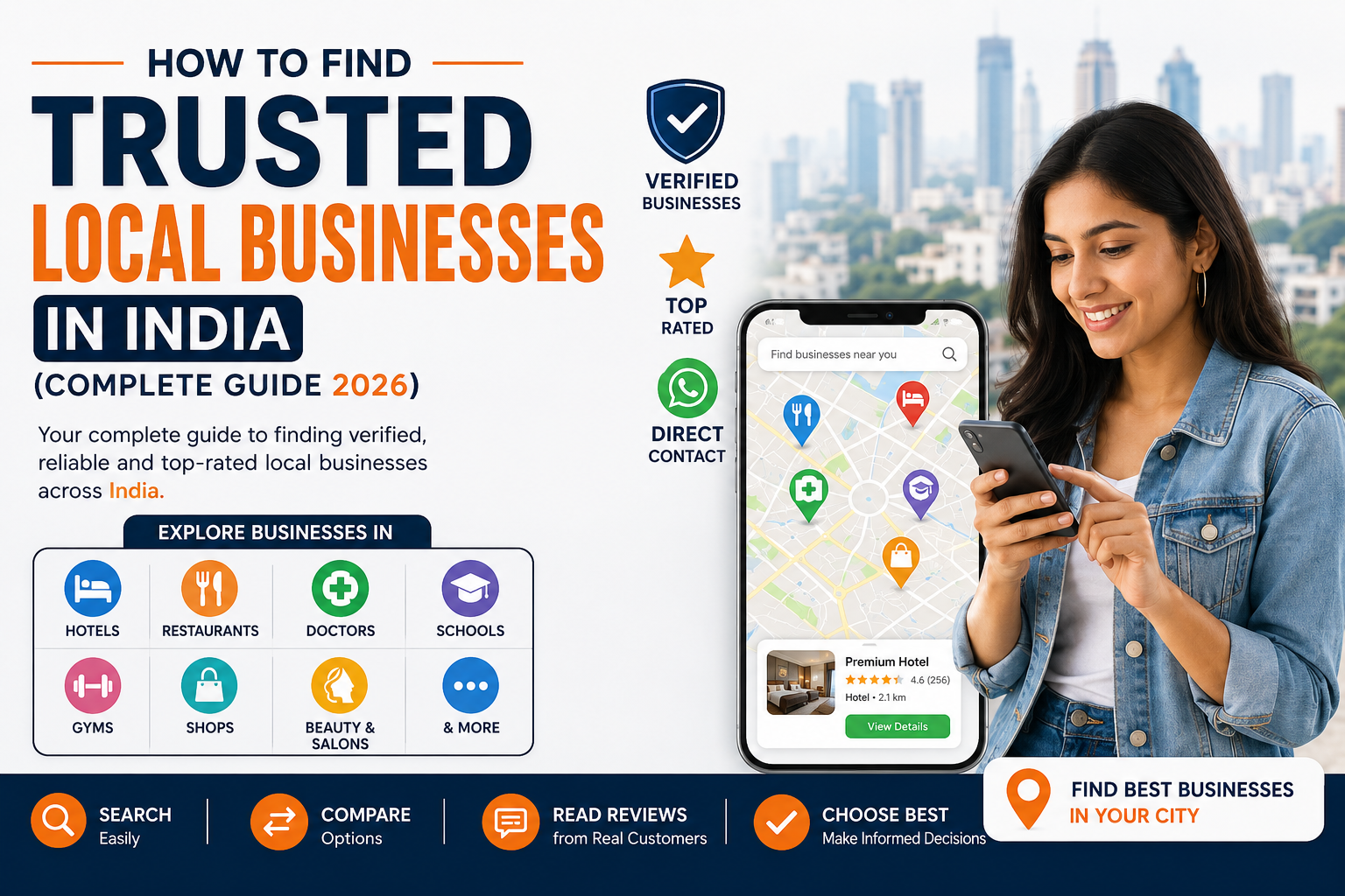 How to Find Trusted Local Businesses in India (Complete Guide 2026)