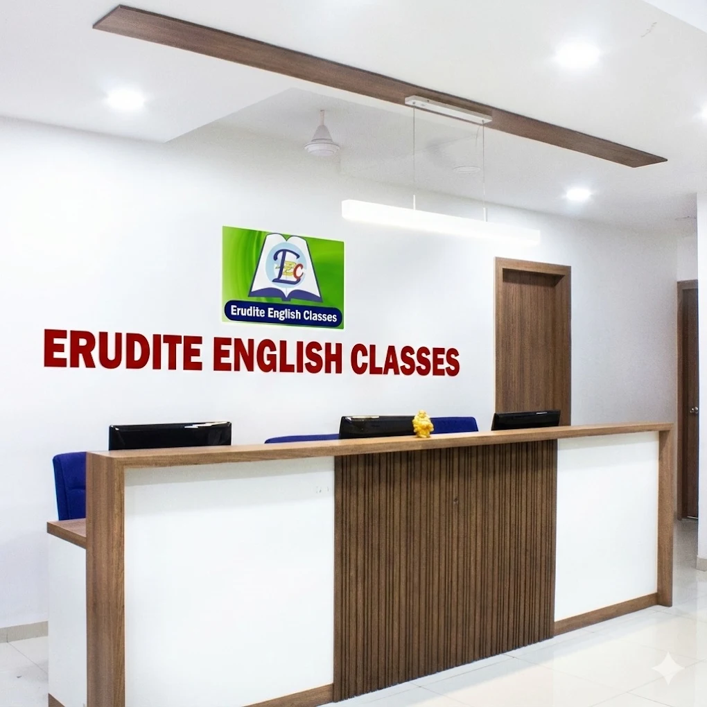 ERUDITE ENGLISH CLASSES AGRA ROAD JAIPUR logo